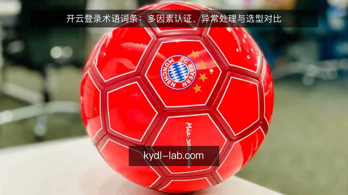 开云登录术语词条：多因素认证、异常处理与选型对比