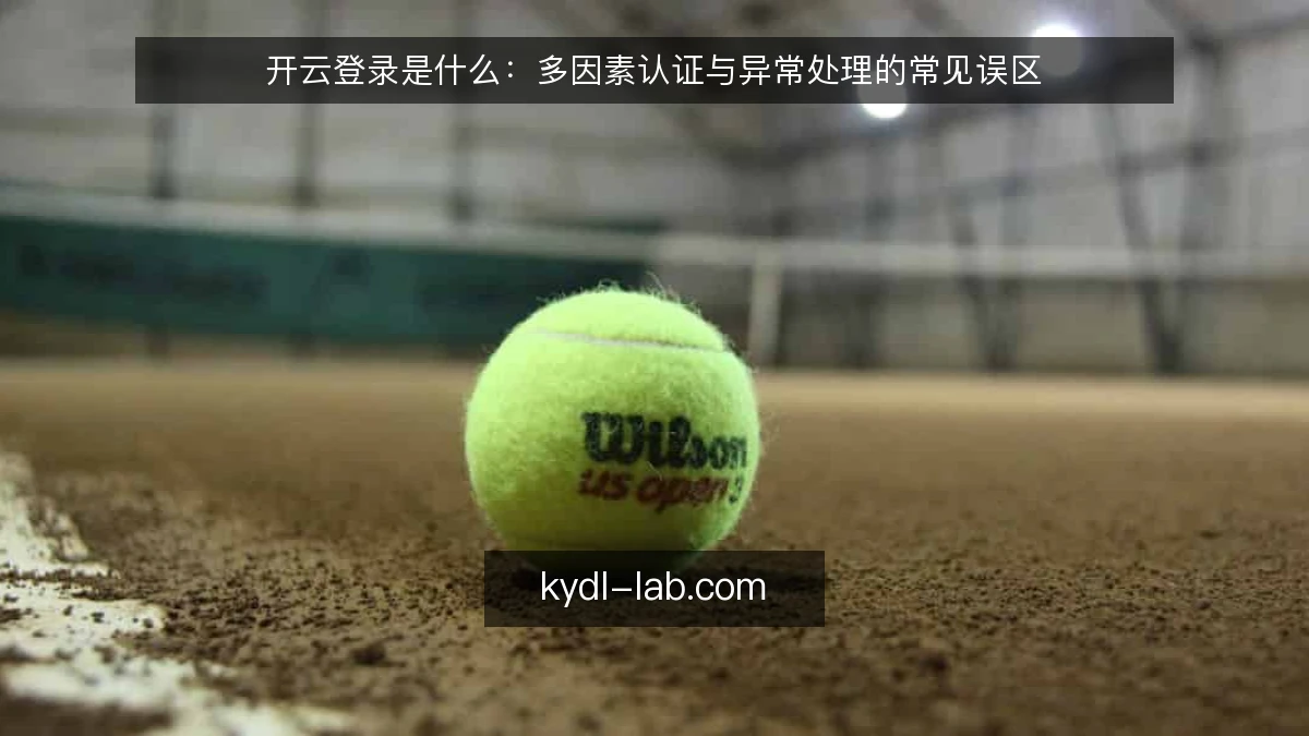 开云登录是什么:多因素认证与异常处理的常见误区